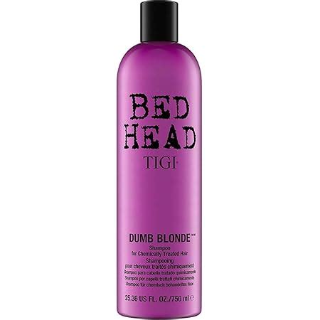 Amazon Tigi Bed Head Dumb Blonde Shampoo 25 36 Ounce Hair