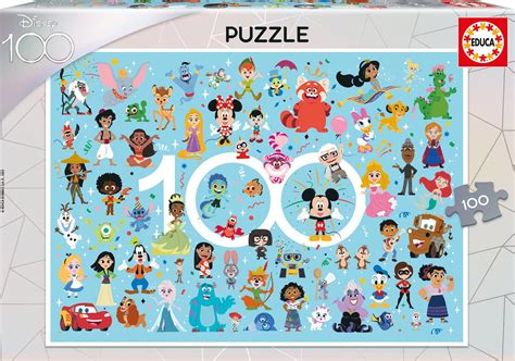 Puzzle Disney Multiproprietà 100 Pezzi Puzzle Mania it