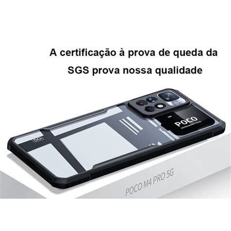 Capa Case Anti Impacto Transparente Xiaomi Poco M4 Pro 5G em Promoção