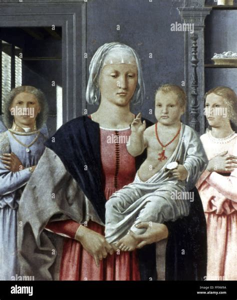 Francesca Madonna Nmadonna Of Senigallia Panel By Piero Della