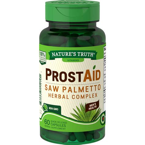 Natures Truth Prostaid 60 Capsules Prostate Health Supplement For