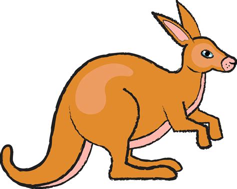 Clipart Kangaroo Kangaroo Free Vector Clipart Images On
