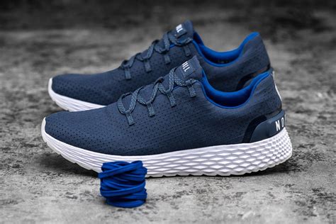 Navy Ripstop Runner Mens Running Shoes For Men Mens Trainers