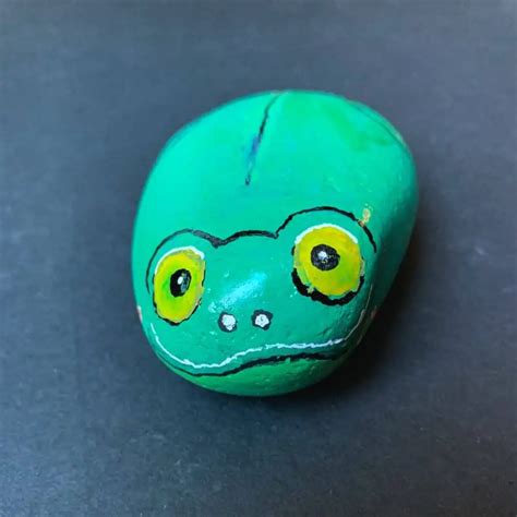 Frog Painted Rocks Garathpaityn