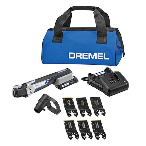 Dremel Multi Max Mm V V Cordless Oscillating Multi Tool Kit With