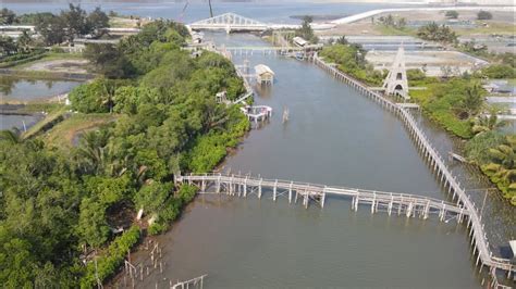 Drone View Wisata Kulon Progo Pantai Congot Bandara Yia Pembangunan