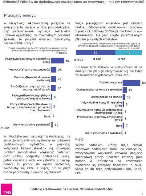 Sk Onno Polak W Do Dodatkowego Oszcz Dzania Na Emerytur Mit Czy