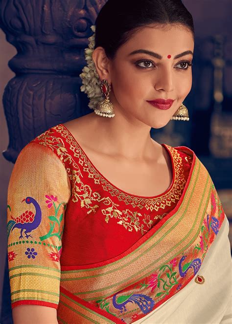 Astonishing Collection Of Kajal Agarwal Saree Images In Full 4k Over