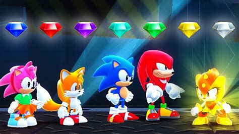 Sonic Superstars All Chaos Emeralds Special Stages All Powers