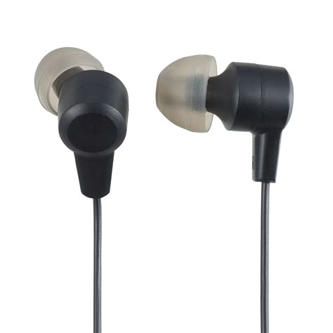 Onn Wired Earphones With Mic 35mm Jack Black