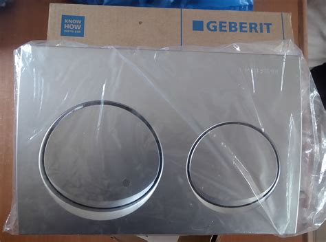 Geberit Actuator Plate Sigma20 For Dual Flush Stainless Frakem