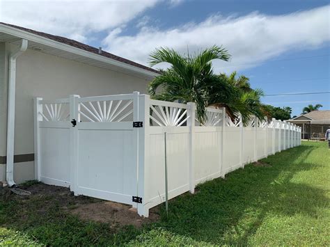 Pvc Fence Installation Cape Coral Fl Global Fence Inc