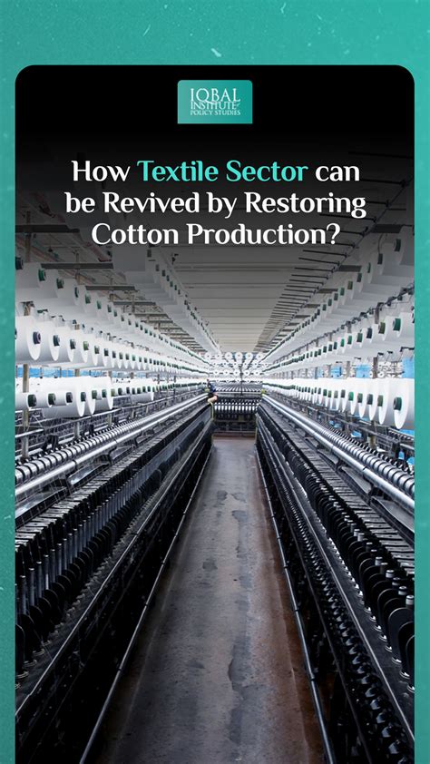 How Textile Sector can be Revived by Restoring Cotton Production?