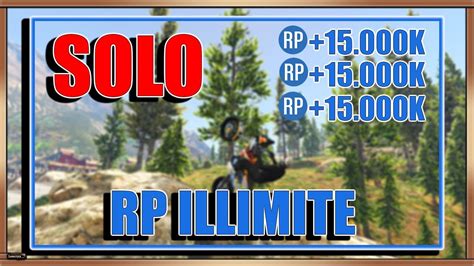 SOLO RP ILLIMITÉ GTA5 ONLINE 1 67 15000RP TOUTES LES 3 MINUTES