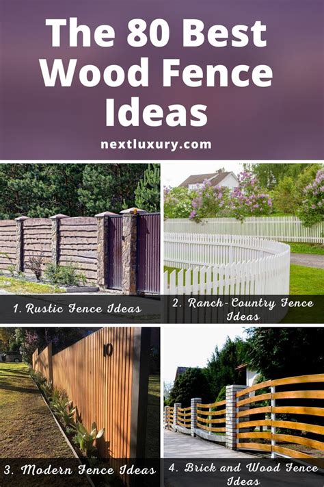 Top 70 Best Wooden Fence Ideas - Exterior Backyard Designs | Wood fence ...