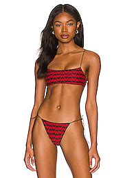 Tropic Of C C Bralette Bikini Top In Zebra Driftwood Revolve