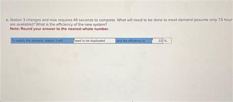 Solved A Firm Uses A Serial Assembly System And Needs Chegg