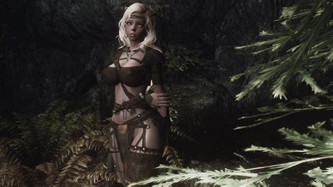 Dx Druid Armor Bodyslide Conversion Uunp An Cbbe Hdt Skyrim