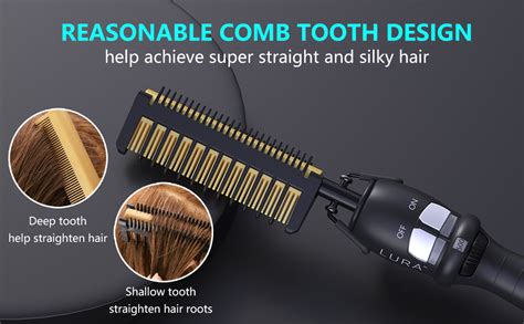 Amazon 200 500F Hot Straightening Comb For Wigs Pressing Tool For Black Hair Men S Hair