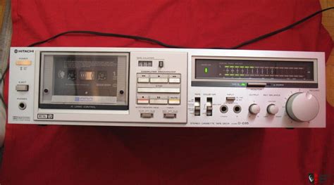 Hitachi D E65 3 Head Cassette Deck Fully Restored Or TRADE Photo