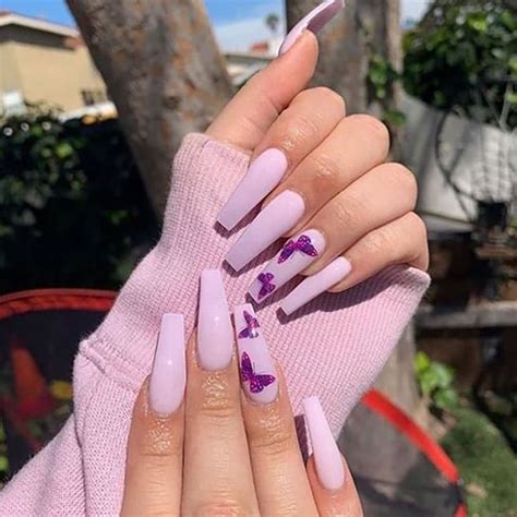 20 Purple Nail Designs For Your Next Manicure Purple Nails Gel Nails