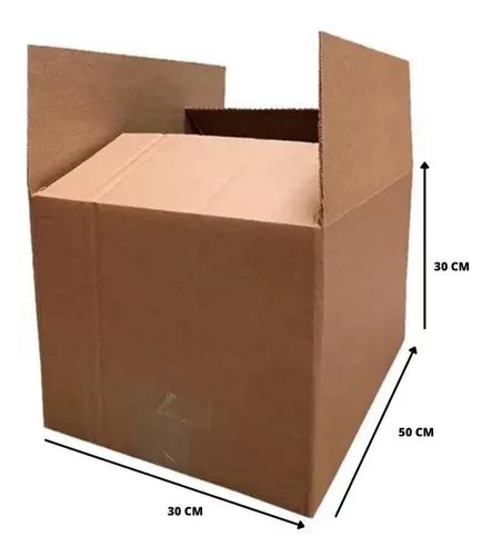 Nueva Caja De Cartón 50x30x30 Para Cambiar 5 Unidades Mercadolibre