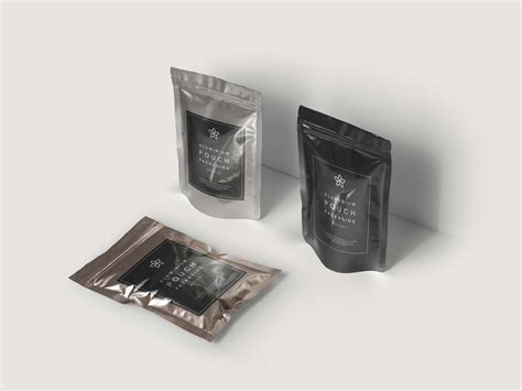 Aluminum Foil Packaging Mockup