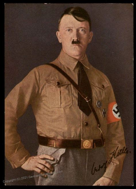 3rd Reich Germany Adolf Hitler Maenner der Zeit 1 Propaganda Color ...