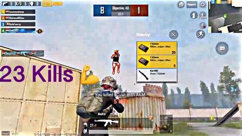 Pubg Mobile شاهد اقوي بنت تلعب ببجي Kd 23 Youtube