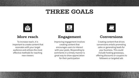 Black & White Social Media Strategy | Google Slides & PPT