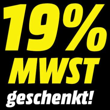 MediaMarkt Saturn MwSt Geschenkt 16 Rabatt