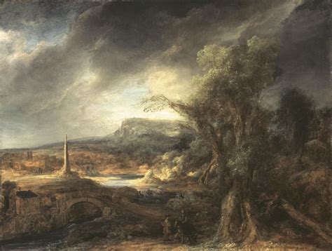 famous rembrandt landscape paintings - Leisha Neill