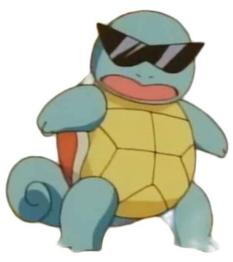 Squirtle With Shades Blank Template Imgflip