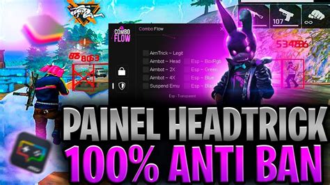 Demonstra O Do Painel Xit Headtrick Aimbot Gr Tis Android Pc E