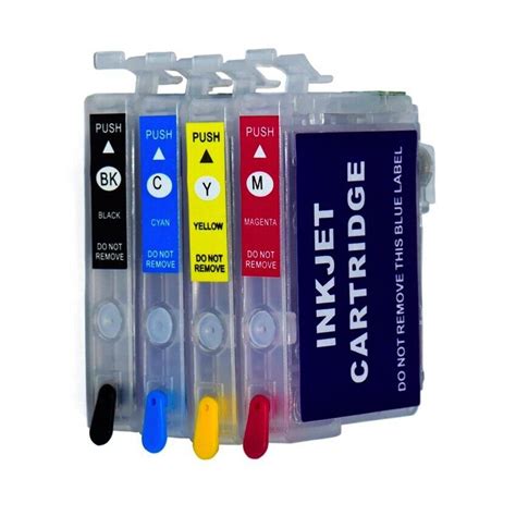 Empty Ink Cartridge Refillable For Epson Xl No Chip Xp Wf