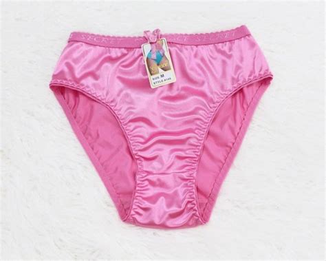 B Vtg Grace Sissy Liquid Satin Wetlook Shiny Nylon Bikini Panties Sz L Xl Xl Ebay
