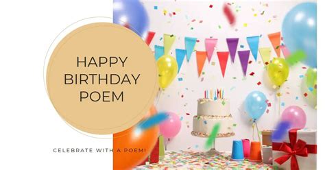 Happy Birthday Poem: Celebrate With A Gift Of Words