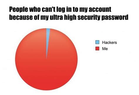 High Security Password Pie Chart | Memes | Percentage Calculator