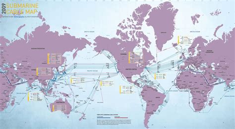 Blog de Manuel Pereira Gonzalez: Mapa de cables submarinos de Internet