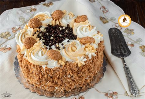 Torta Di Compleanno Agli Amaretti Golosissima