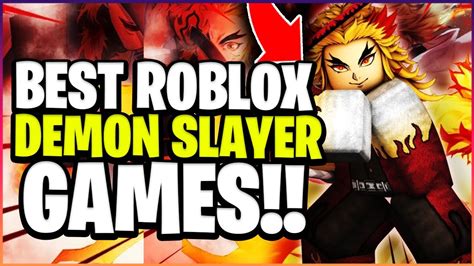 Ranking The Best Roblox Demon Slayer Games Of Youtube