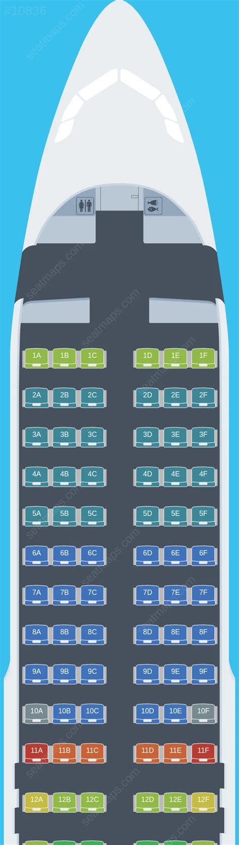 Ultra Air Airbus A320 Seat Map Updated 2023 Find The Best Seat