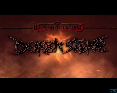 Forgotten Realms Demon Stone For Sony Playstation 2 The Video Games