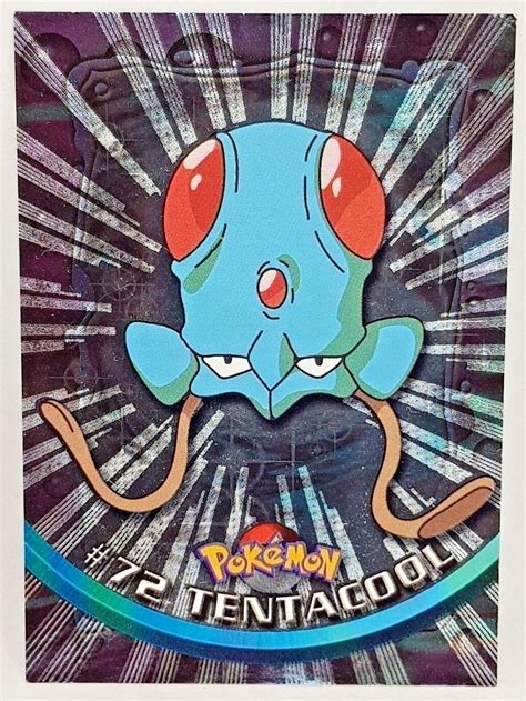 Pokemon Topps Tv Animation Edition 1999 72 Tentacool Holo Rare EBay