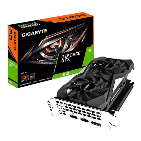 Placa De Video Gigabyte Geforce Gtx 1650 Oc 4gb Gddr5 128 Bit Gv