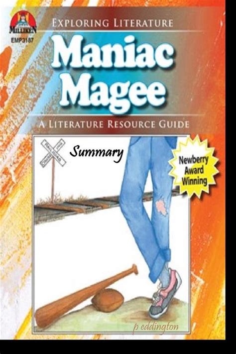 Maniac Magee Summary Ebook P Eddington 9781311695697 Boeken