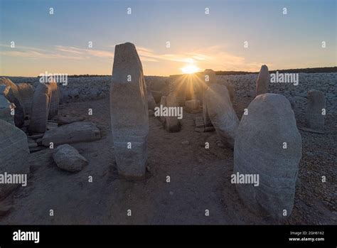 Dolmen De Guadalperal Con Antiguos Monumentos Megal Ticos En Tierra