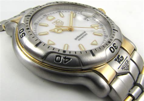 Tag Heuer Wh K Sold Out White Dial On K Gold