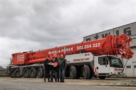 New Liebherr Ltm Is B A Ej Roman S Largest Crane Liebherr