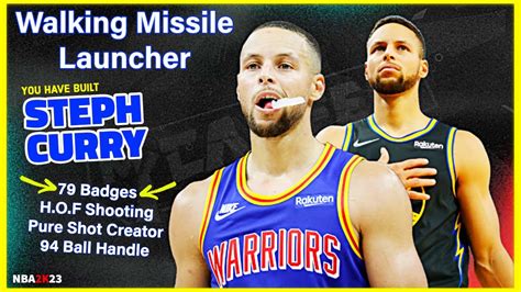 CHEF The Best Steph Curry Build On NBA 2K23 Pure Shot Creator